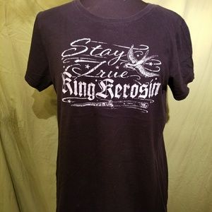 King Kerosin XXL 'Stay True' Rockabilly Tee
